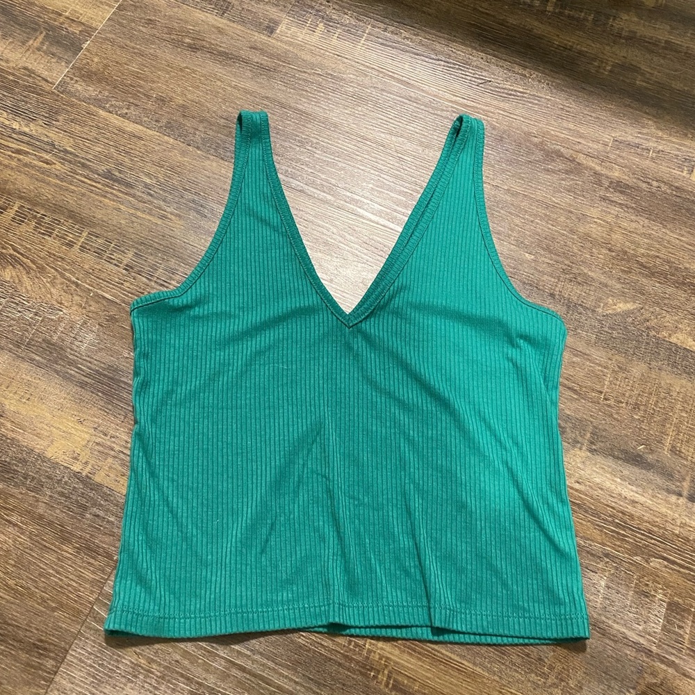 Ribbed tank top